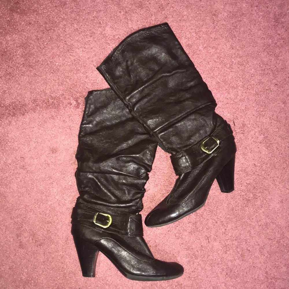 Brown boots